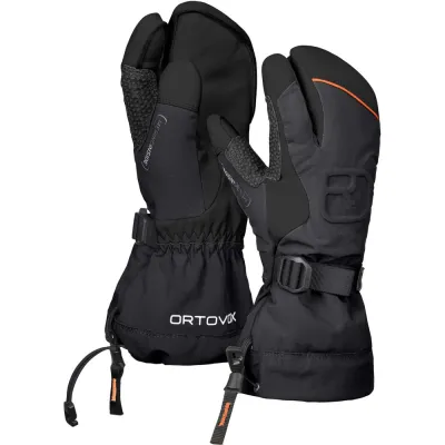 Рукавиці чоловічі Ortovox MERINO FREERIDE 3 FINGER GLOVE M, black raven, XXL (5662000033) - Robinzon.ua
