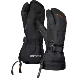 Рукавиці чоловічі Ortovox MERINO FREERIDE 3 FINGER GLOVE M, black raven, XXL (5662000033) - Robinzon.ua