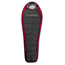 Спальный мешок Trimm Highlander, (2/-3 Сᵒ), 195 - Left Zip, Red / dark grey (8595225496902) - Robinzon.ua