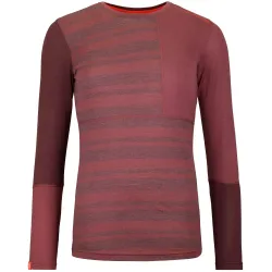 Термофутболка женская Ortovox 185 ROCK'N'WOOL LONG SLEEVE W, mountain rose, S (8415200032) - Robinzon.ua