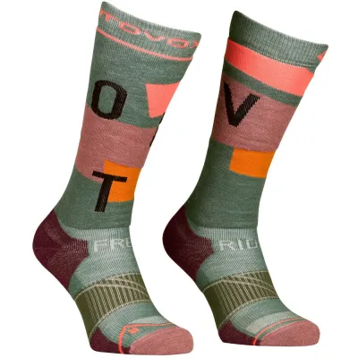 Носки женские Ortovox FREERIDE LONG SOCKS COZY W, wild herbs, 35-38 (5441100007) - Robinzon.ua