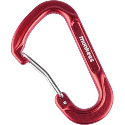 Munkees 3274 карабин Forged D red - Robinzon.ua