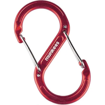 Munkees 3275 карабин Forged S red - Robinzon.ua