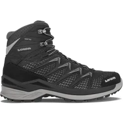 Ботинки мужские LOWA Innox Pro GTX MID 41.5 - черный/серый с мембраной Gore-Tex®, мультифункциональные - 310703-9930-41.5 Ботинки мужские LOWA Innox Pro GTX MID 41.5 - черный/серый с мембраной Gore-Tex®, мультифункциональные - 310703-9930-41.5 - Robinzon.ua