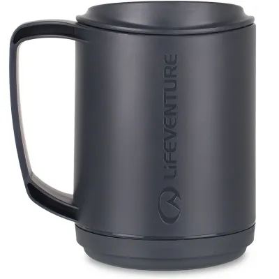 Lifeventure кружка Insulated Ellipse Mug graphite - Robinzon.ua