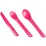 Lifeventure вилка, ложка, нож Ellipse Cutlery pink - Robinzon.ua