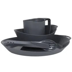 Lifeventure набор Ellipse Camping Tableware Set graphite Lifeventure набор Ellipse Camping Tableware Set graphite - Robinzon.ua
