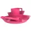 Lifeventure набор Ellipse Camping Tableware Set pink - Robinzon.ua