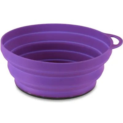 Lifeventure тарелка Silicone Ellipse Bowl purple - Robinzon.ua