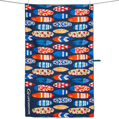 Lifeventure полотенце Soft Fibre Printed Surfboards Giant - Robinzon.ua