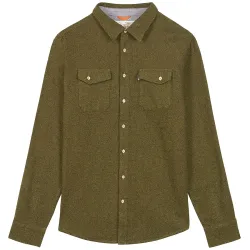 Picture Organic рубашка Lewell army green M - Robinzon.ua