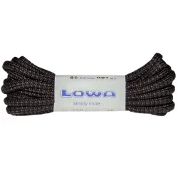 Шнурки LOWA ATC Mid 150 см - черный/серый, мультифункциональные - 830584-0999 - Robinzon.ua