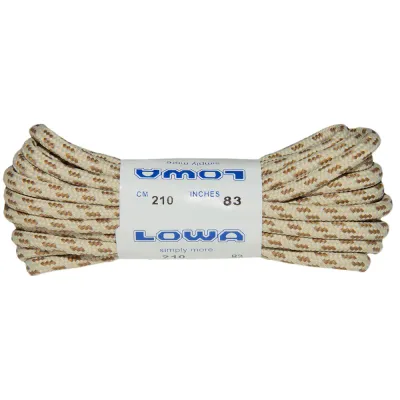 Шнурки LOWA Trekking 210 см - песочный, мультифункциональные - 830580-0410 - Robinzon.ua
