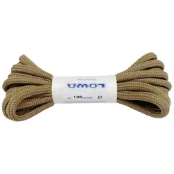 Шнурки LOWA Zephyr 130 см - песочный, мультифункциональные - 830506-0731 - Robinzon.ua