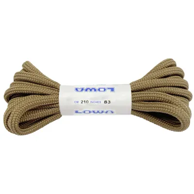 Шнурівки LOWA Zephyr 210 см - пісочний, мультифункціональні - 830501-0731 - Robinzon.ua