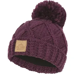 Picture Organic шапка Haven W B196 burgundy - Robinzon.ua