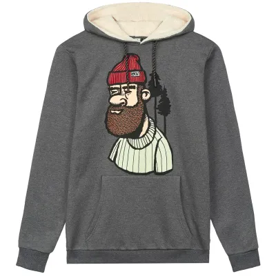 Picture Organic толстовка Mopsa Plush Hoody dark grey melange XL - Robinzon.ua