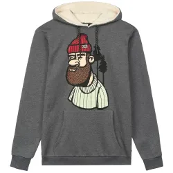 Picture Organic толстовка Mopsa Plush Hoody dark grey melange XL - Robinzon.ua