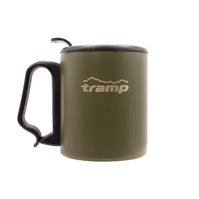 Термокружка TRAMP с поилкой и защелкой 350мл UTRC-020 olive - Robinzon.ua