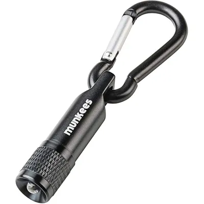 Munkees 1076 брелок-ліхтарик LED with Carabiner black - Robinzon.ua
