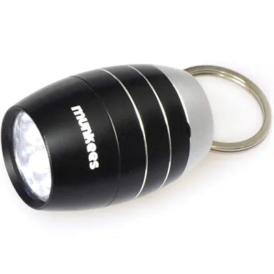 Munkees 1082 брелок-ліхтарик Cask shape 6-LED Light black - Robinzon.ua