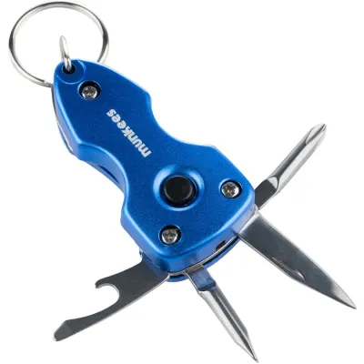 Munkees 2567 брелок-мультиінструмент Led Light Multi Tool blue - Robinzon.ua