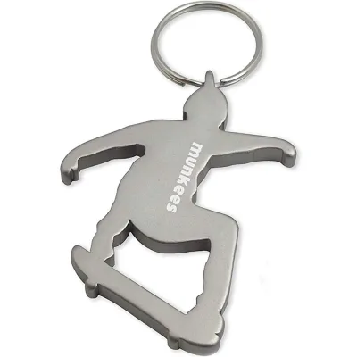 Munkees 3494 брелок-відкривачка Skateboarder grey - Robinzon.ua