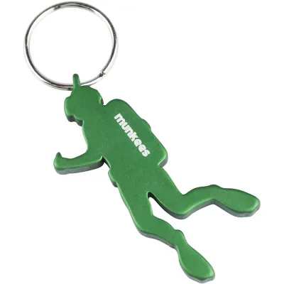 Munkees 3524 брелок-открывашка Diver green - Robinzon.ua