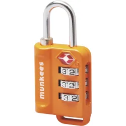 Munkees 3610 брелок-замок TSA Combi Lock orange Munkees 3610 брелок-замок TSA Combi Lock orange - Robinzon.ua