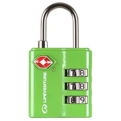 Lifeventure замок TSA Combi Lock green - Robinzon.ua