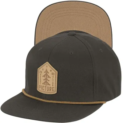 Picture Organic кепка United black - SB131A - Robinzon.ua