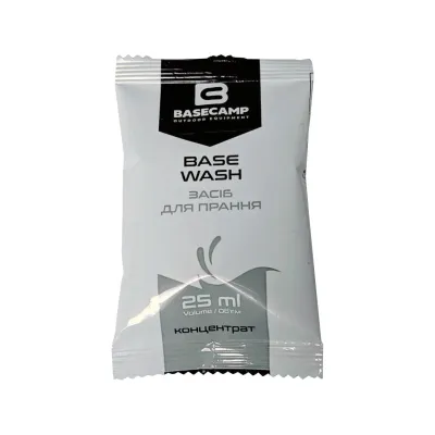 Засіб для прання термобілизни BaseCamp Base Wash, 25мл (BCP 40103) - Robinzon.ua