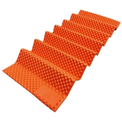 Килимок кемпінговий, карімат BaseCamp Tourist, 185х55х1, 5 см, Black/Orange (BCP 20206) - Robinzon.ua