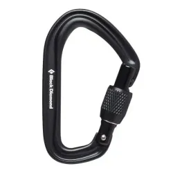 Карабін Black Diamond HotForge Screwgate Carabiner, Black, р. (BD 210161.0002) - Robinzon.ua