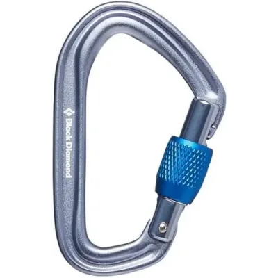 Карабін Black Diamond HotForge Screwgate Carabiner, Grey, р. (BD 210161.1003) - Robinzon.ua