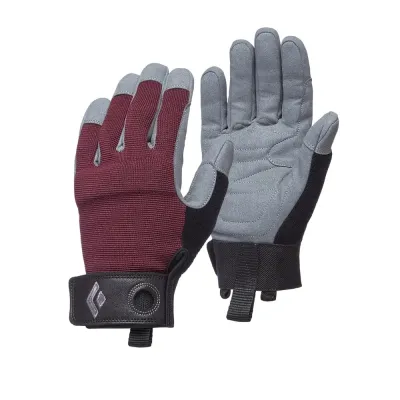 Рукавички жіночі Black Diamond Crag Gloves, Bordeaux, L (BD 801866.6018-L) - Robinzon.ua
