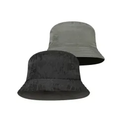 Панама Buff Travel Bucket Hat Gline, Black- Grey - S / M (BU 128626.999.20.00) - Robinzon.ua