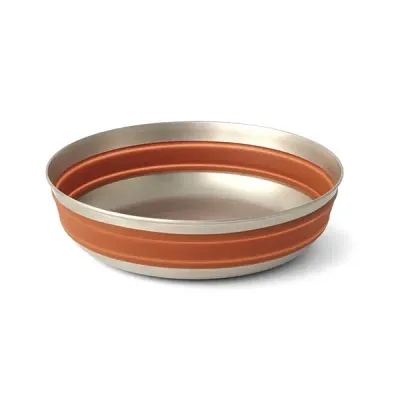 Миска складная Sea to Summit Detour Stainless Steel Collapsible Bowl, Bombay Brown, L (STS ACK039011-060307) - Robinzon.ua