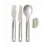 Набор столовых приборов (нож, вилка, ложка) Sea to Summit Detour Stainless Steel Cutlery Set (STS ACK036021-121801) - Robinzon.ua