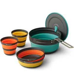 Набір посуду Sea to Summit Frontier UL Collapsible One Pot Cook Set w/ 2.2L Pot, на 2 персони (STS ACK026031-122101) Набір посуду Sea to Summit Frontier UL Collapsible One Pot Cook Set w/ 2.2L Pot, на 2 персони (STS ACK026031-122101) - Robinzon.ua
