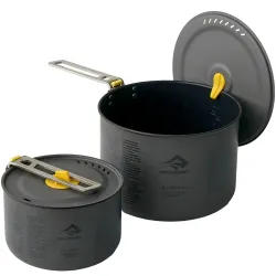 Набір каструль Sea to Summit Frontier UL Two Pot Set, 1.3L + 3L (STS ACK027031-122101) Набір каструль Sea to Summit Frontier UL Two Pot Set, 1.3L + 3L (STS ACK027031-122101) - Robinzon.ua