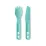 Набір столових приборів Sea to Summit Passage Cutlery Set, 2 Piece, Aqua Sea Blue (STS ACK035021-120203) - Robinzon.ua