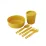 Набор посуды Sea to Summit Passage Dinnerware Set, 1P, 6 Piece, Arrowwood Yellow (STS ACK037051-120913) - Robinzon.ua