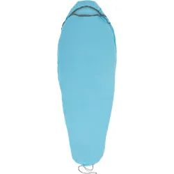 Вкладыш в спальник Sea to Summit Breeze Sleeping Bag Liner, Mummy w/ Drawcord - Compact, Blue Atoll (STS ASL031081-190202) - Robinzon.ua