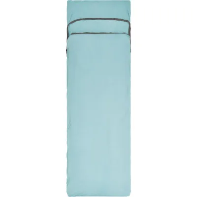Вкладиш в спальник Sea to Summit Comfort Blend Sleeping Bag Liner, Rectangular w/ Pillow Sleeve, Aqua Sea Blue (STS ASL032071-250201) - Robinzon.ua