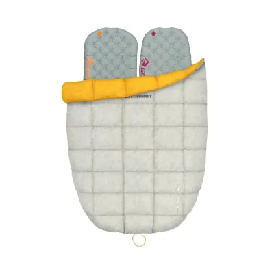 Спальник Ember Eb1 2019 від Sea To Summit, (10/4°C), 183 см, Light Gray/Yellow, Double (STS AEB1-D) - Robinzon.ua