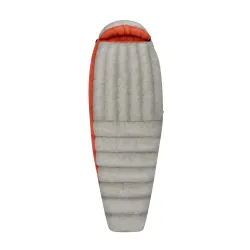 Жіночий спальний мішок Flame FmIII (-4/-10°C), 183 см - Right Zip, Light Grey/Paprika від Sea to Summit (STS AFM3-WL) - Robinzon.ua