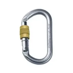 Сталевий овал Singing Rock Keylock Connector Triplelock 30kN (SR K4241.ZO-07) - Robinzon.ua