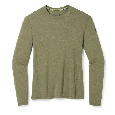 Кофта чоловіча Smartwool Men's Merino 250 Baselayer Crew Boxed, Winter Moss Heather, L (SW SW016350.K661-L) - Robinzon.ua