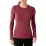Термофутболка жіноча Smartwool Merino 250 Baselayer Pattern Crew Aubergin Heather, р.M (SW SS226.765-M) - Robinzon.ua